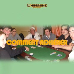comment adherer club poker hermine
